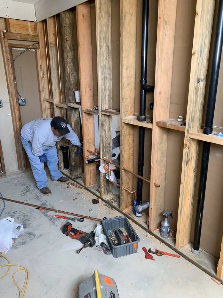Commercial rough-in plumbing for Gas Line Repair in Governors Village